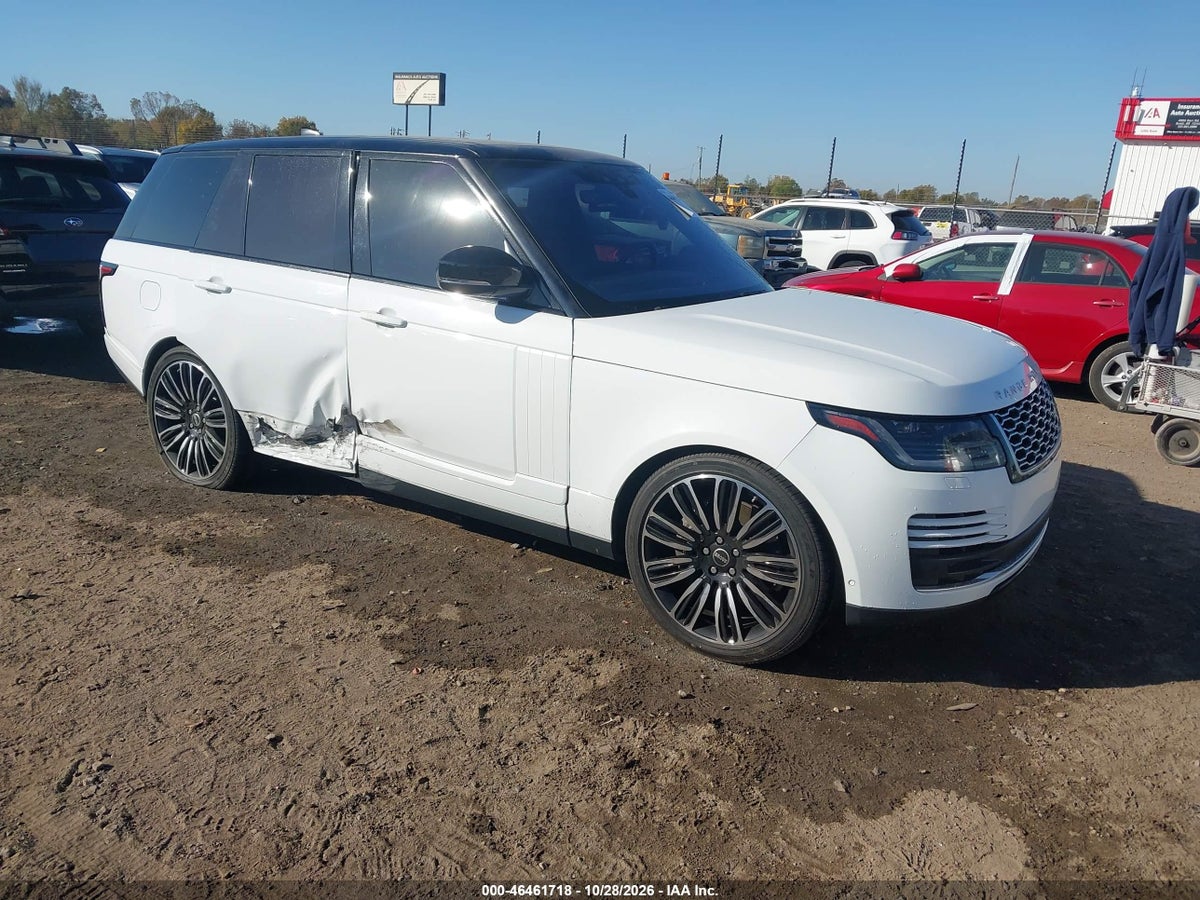 2019 LAND ROVER RANGE ROVER 3.0L V6 SUPERCHARGED HSE