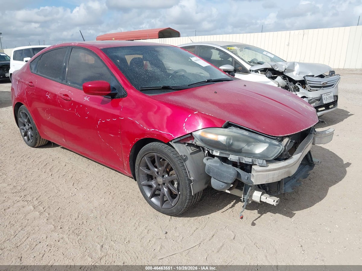 2016 DODGE DART SXT SPORT RALLYE