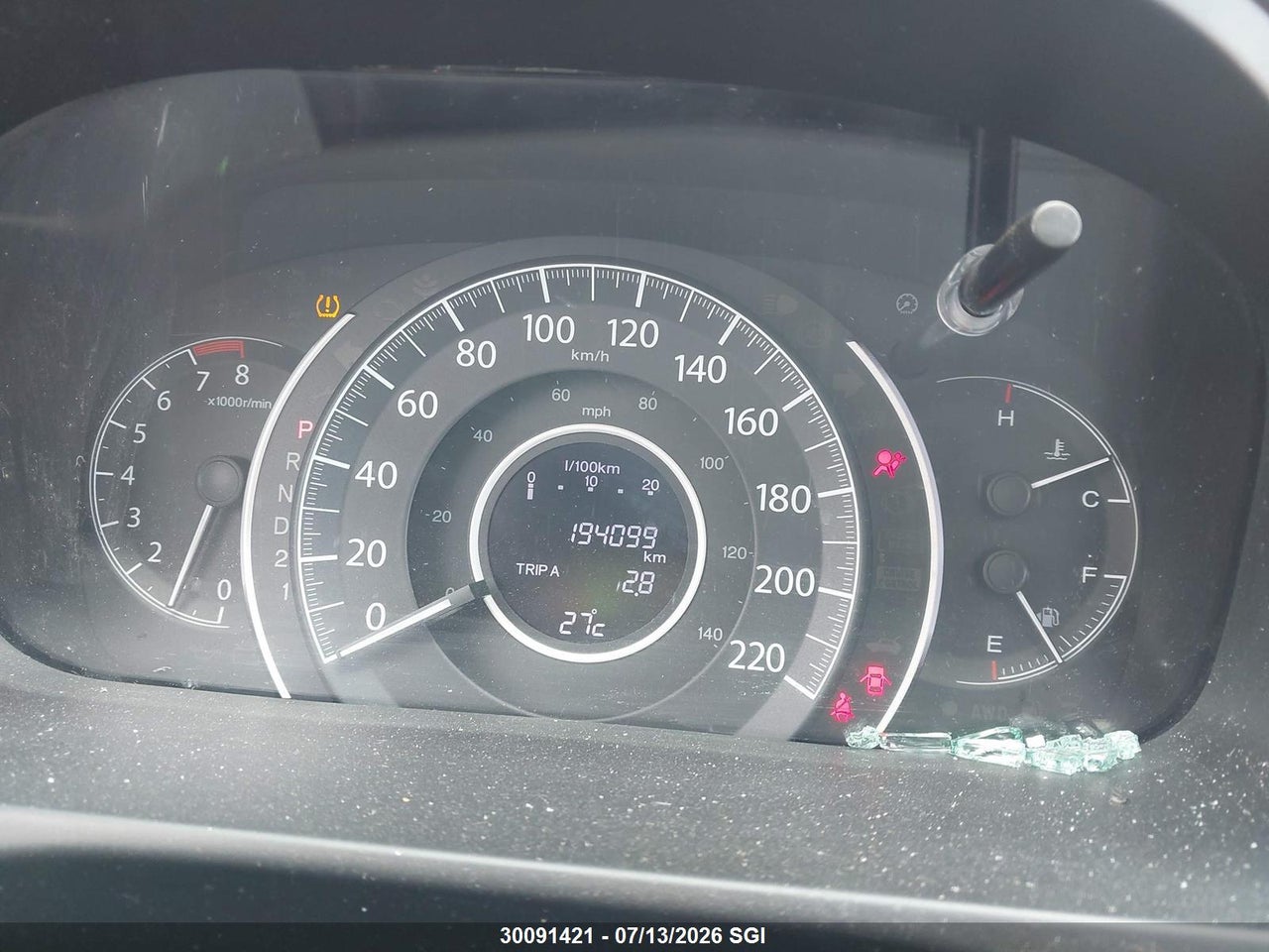 2013 HONDA CR-V EXL thumbnail 8