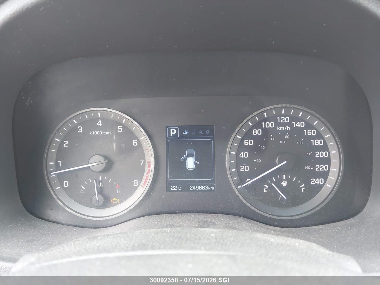 2017 HYUNDAI TUCSON LIMITED/SPORT AND ECO/SE thumbnail 8