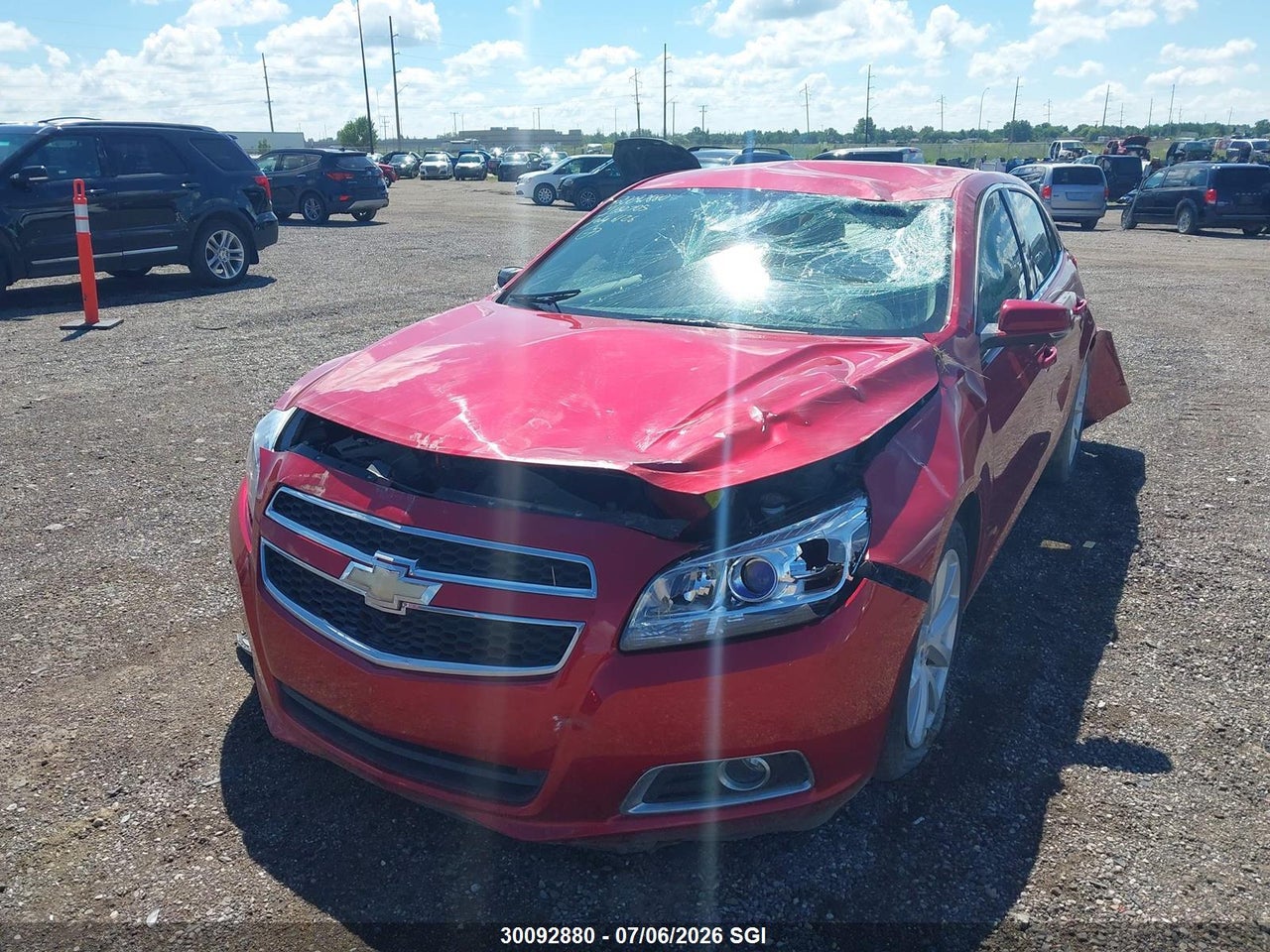 1G11E5SA7DF182705 · 2013 CHEVROLET MALIBU 2LT · 2/12