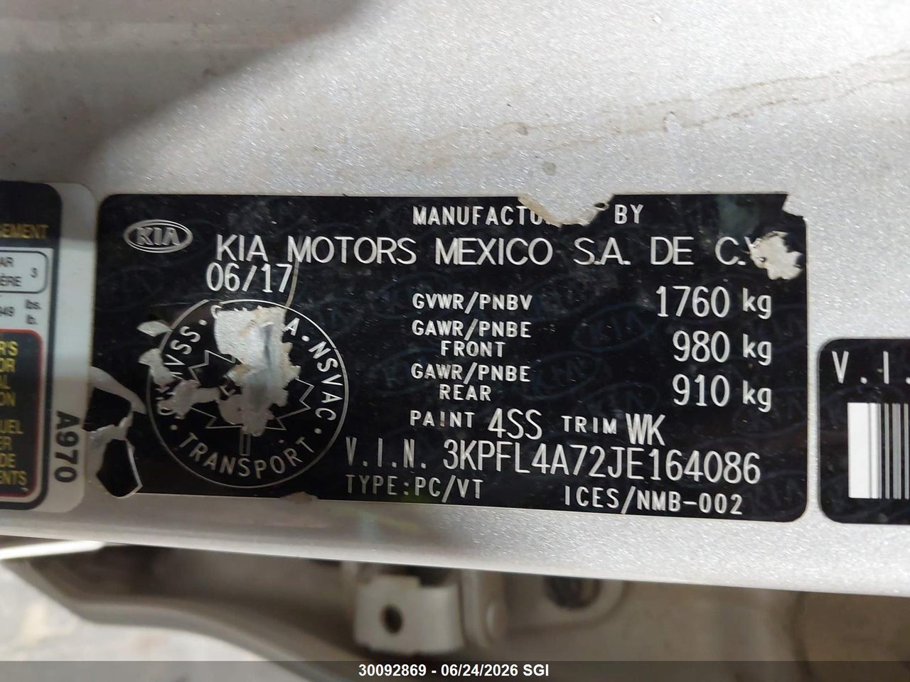 2018 KIA FORTE LX/S thumbnail 10