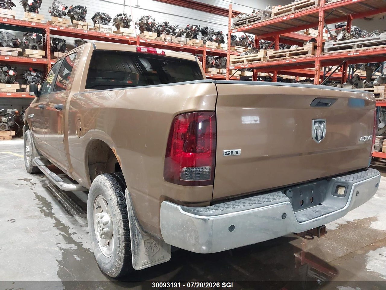 2012 DODGE RAM 2500 SLT thumbnail 4