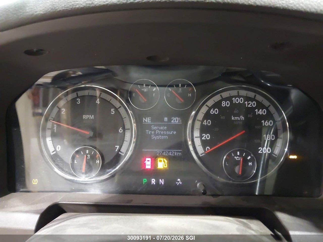 2012 DODGE RAM 2500 SLT thumbnail 8