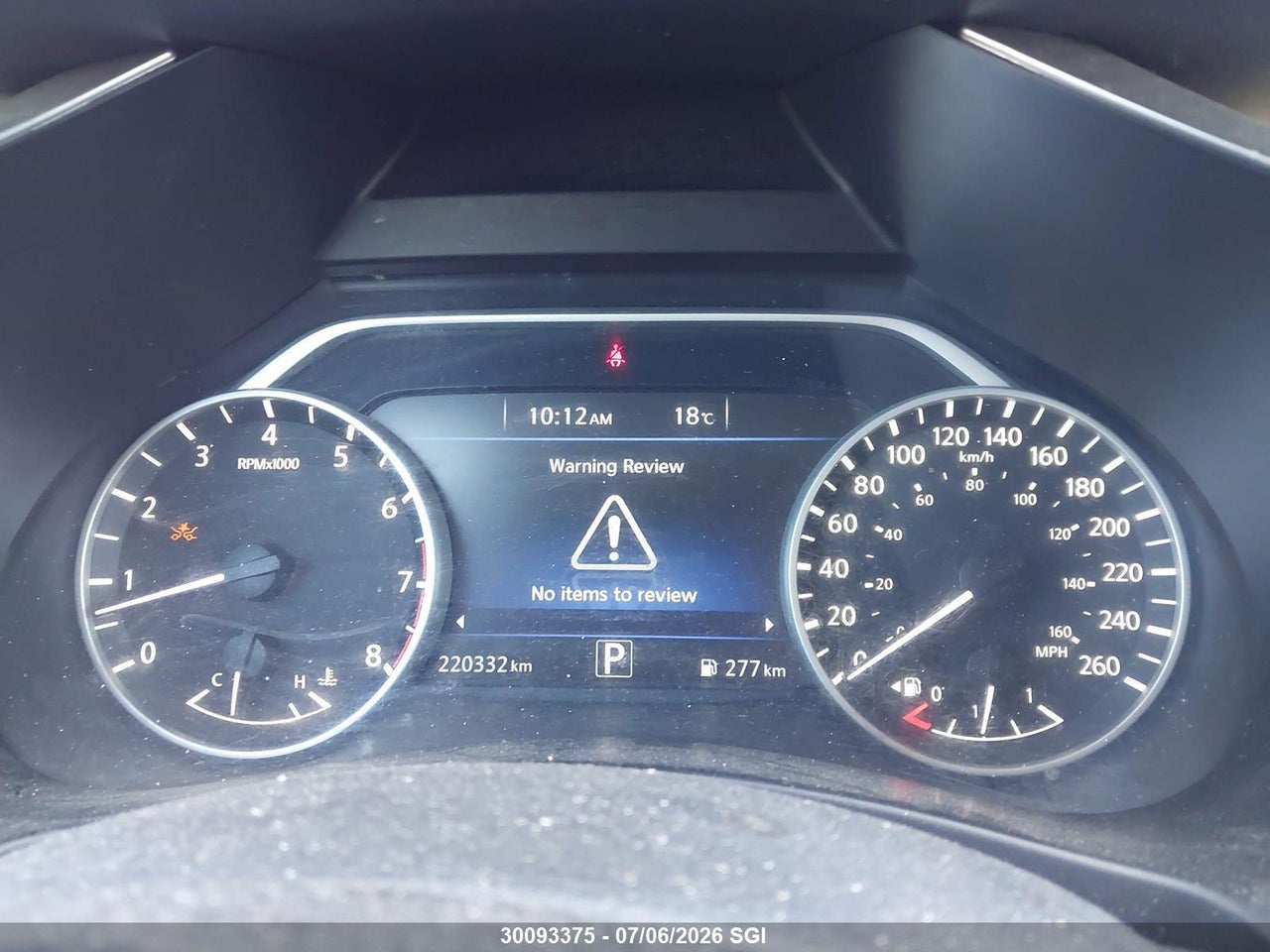2018 NISSAN MURANO S/SL/SV/PLATINUM thumbnail 8