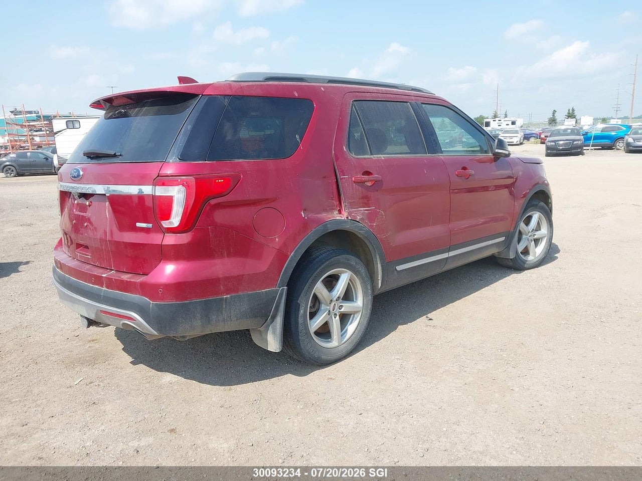 2017 FORD EXPLORER XLT thumbnail 5
