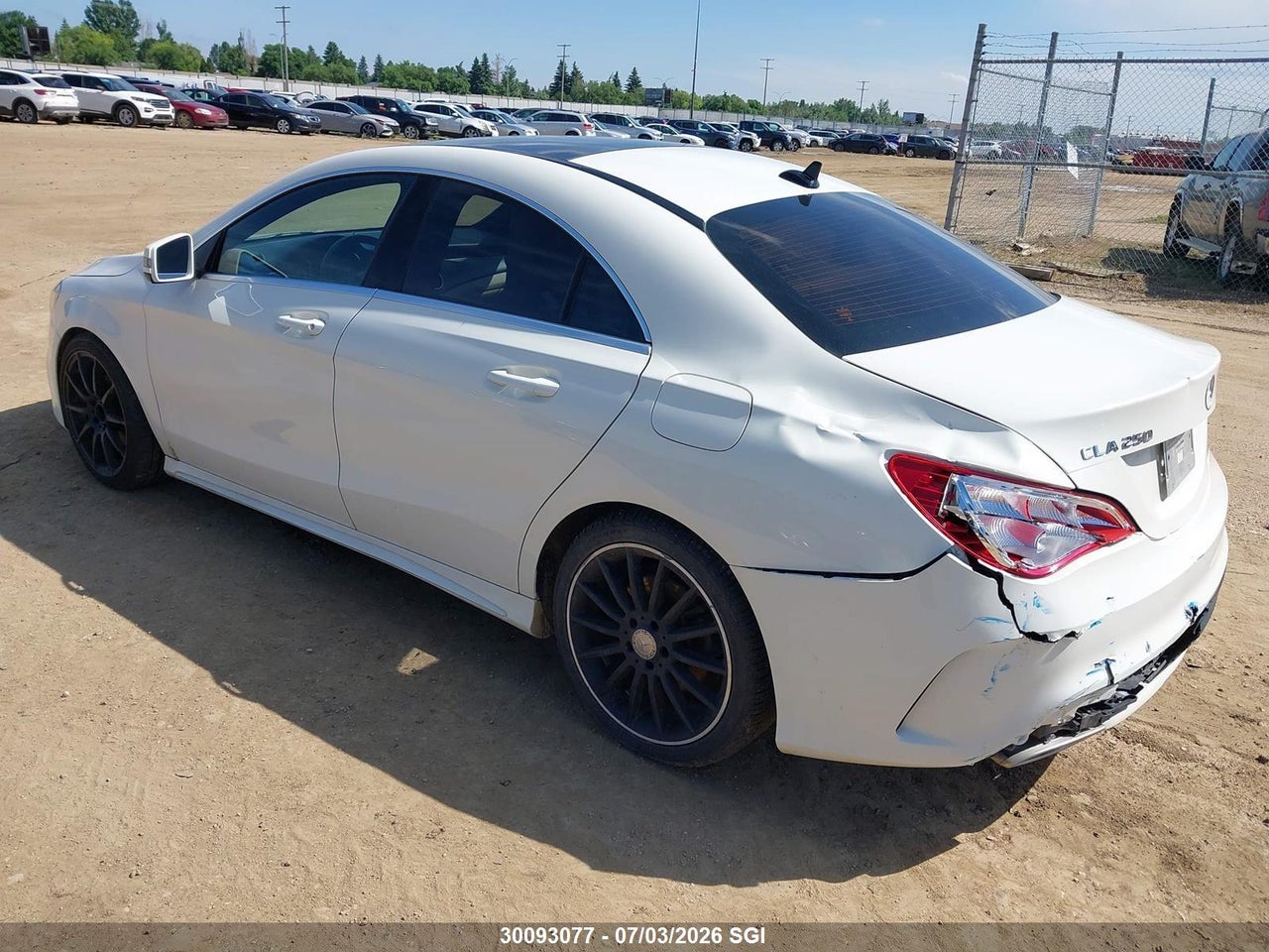 2017 MERCEDES BENZ CLA 250 4MATIC thumbnail 4