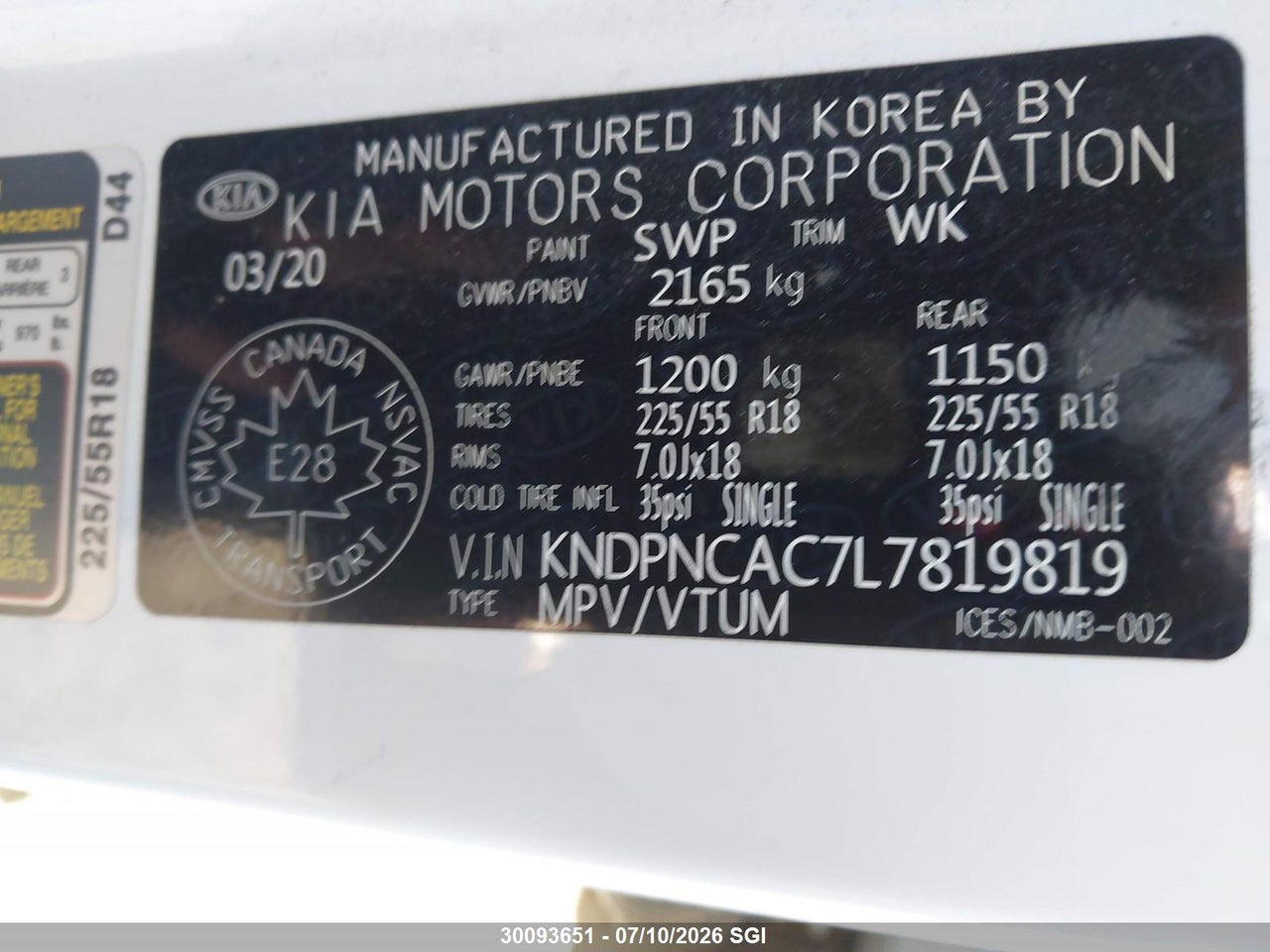 2020 KIA SPORTAGE EX thumbnail 10