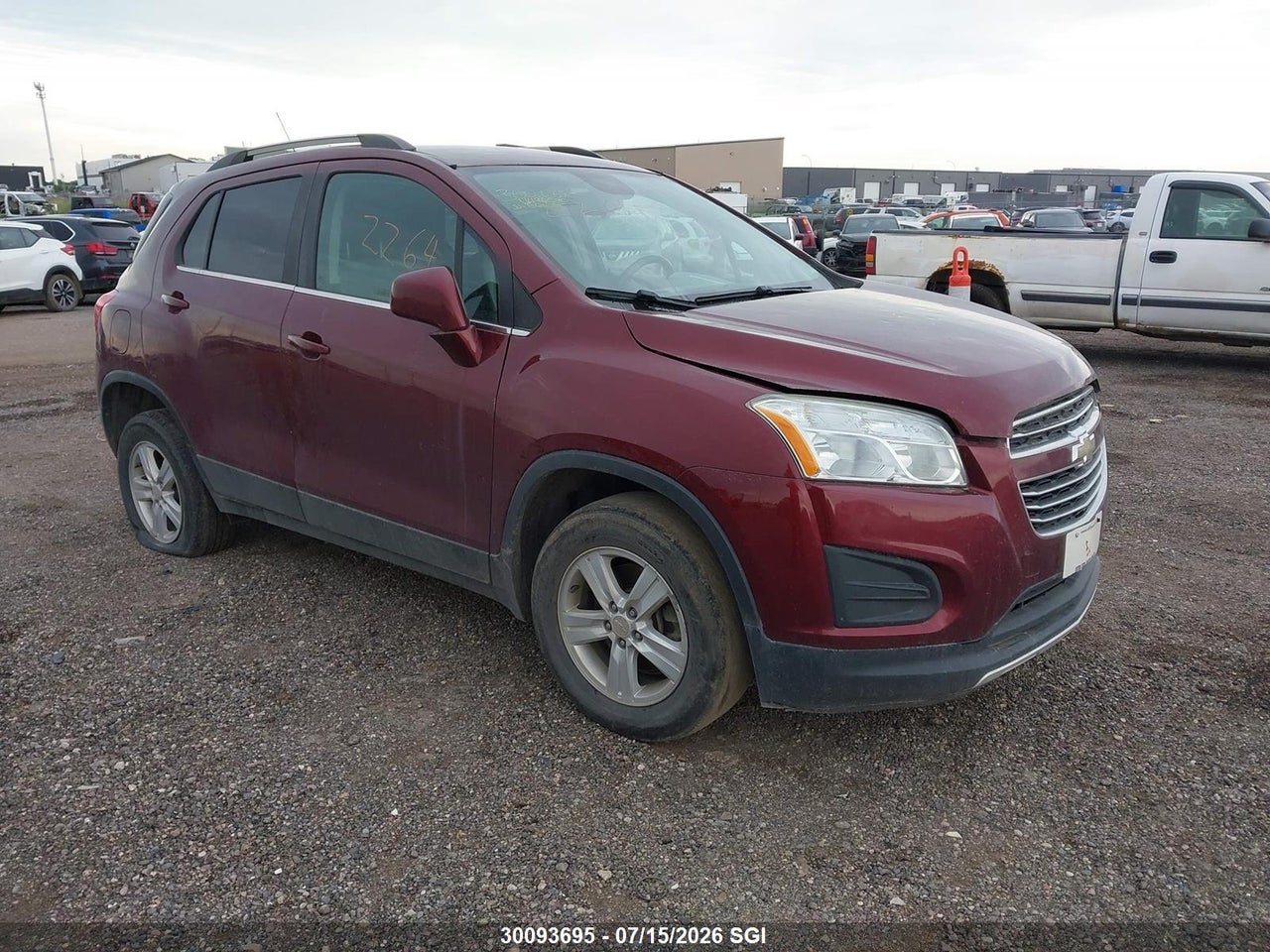2016 CHEVROLET TRAX 1LT thumbnail 2
