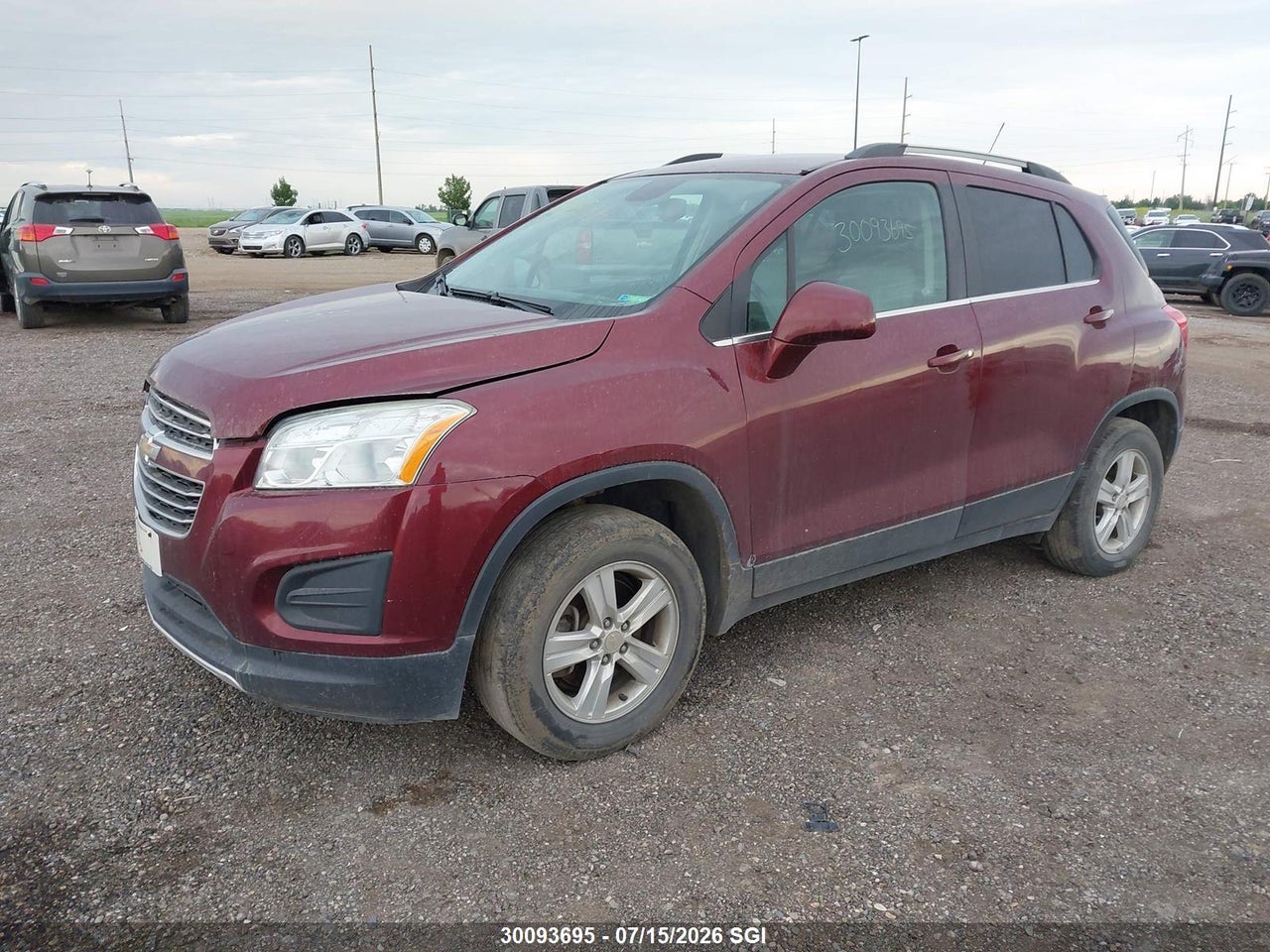 2016 CHEVROLET TRAX 1LT thumbnail 3