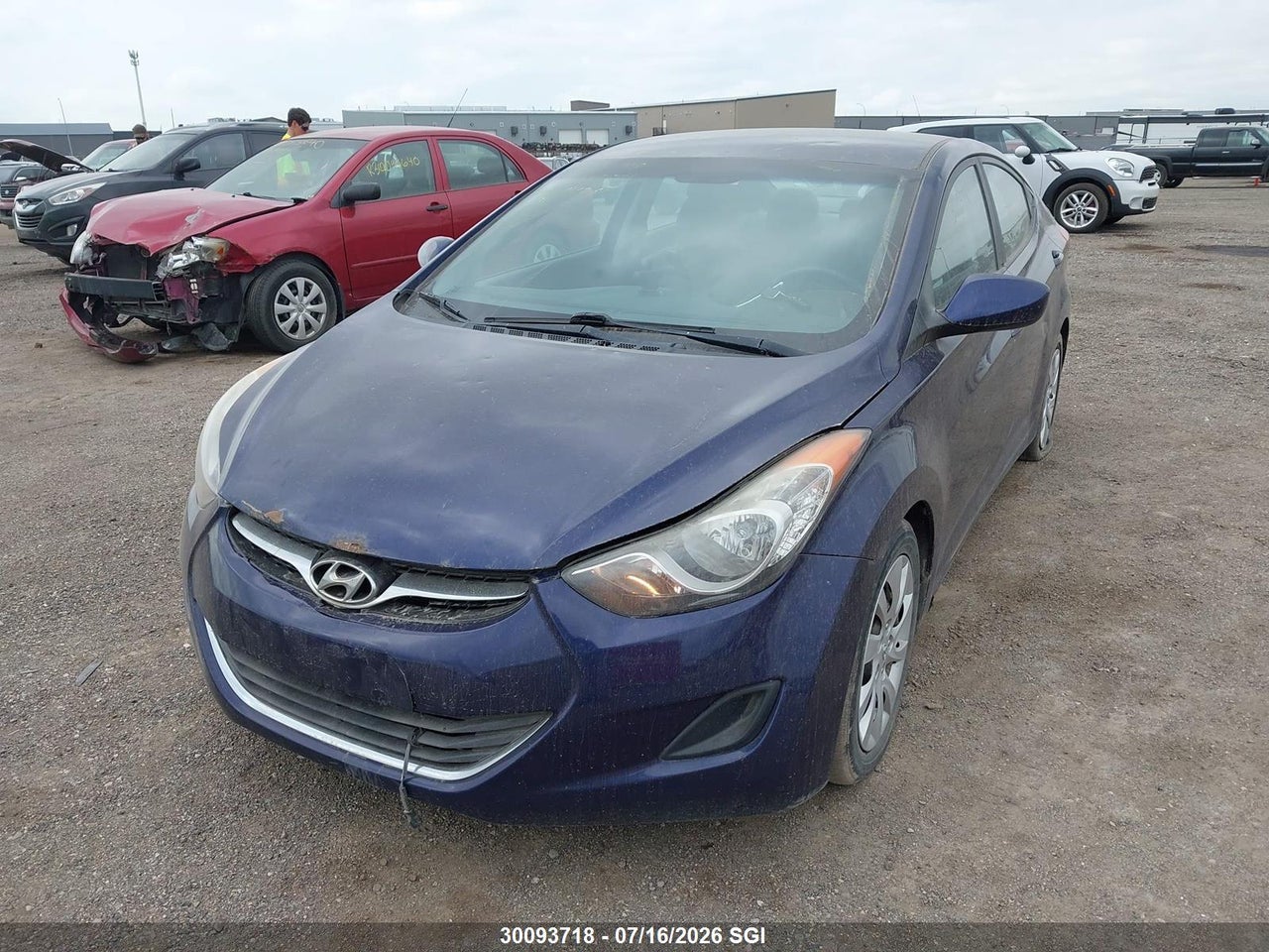2013 HYUNDAI ELANTRA GLS/LIMITED thumbnail 3
