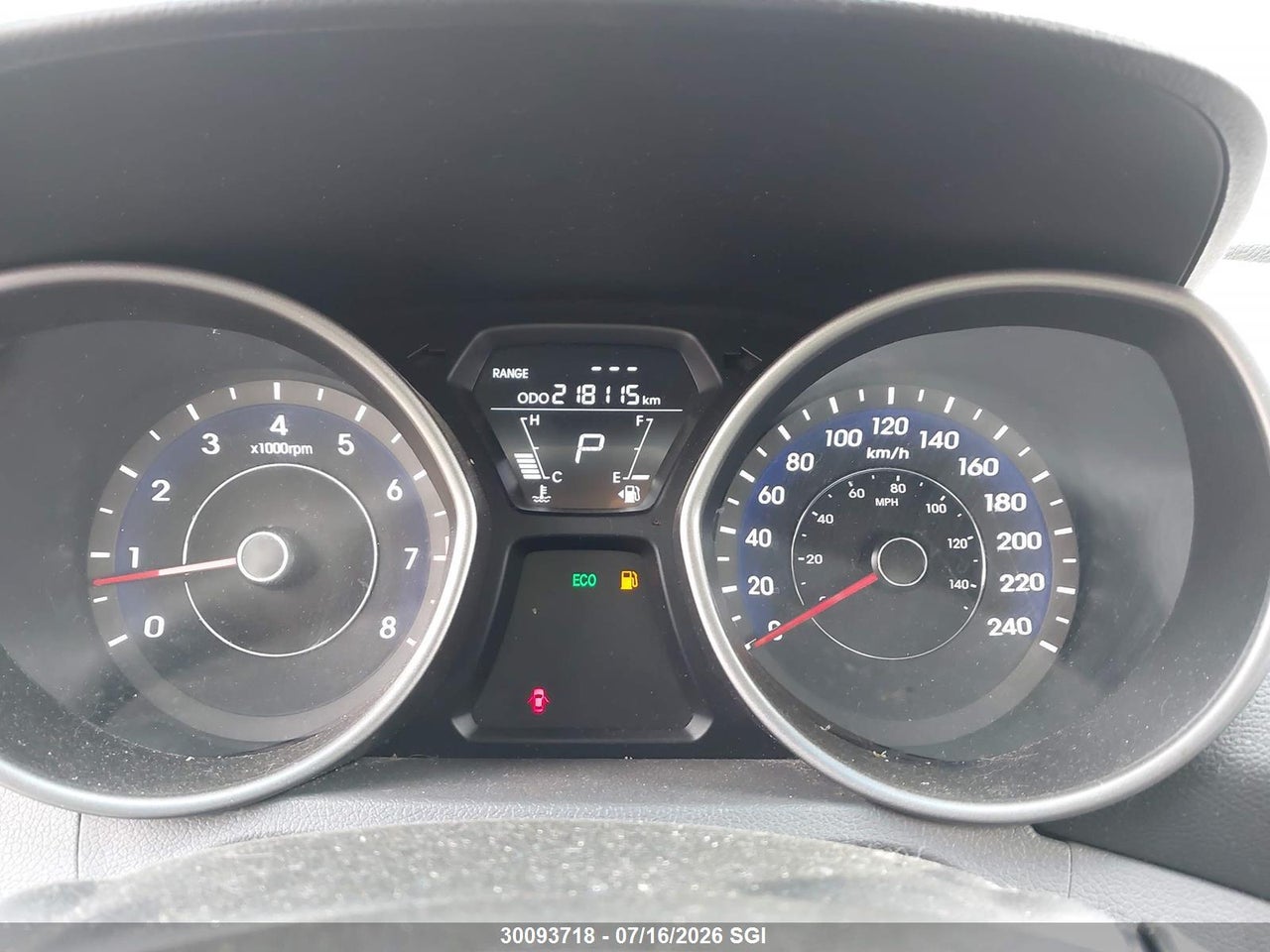 2013 HYUNDAI ELANTRA GLS/LIMITED thumbnail 8