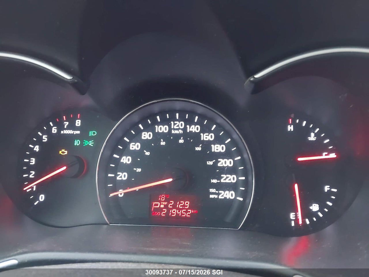 2014 KIA SORENTO LX thumbnail 8