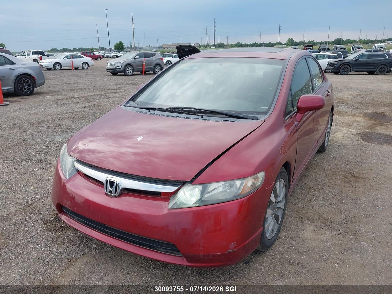 2008 HONDA CIVIC LX thumbnail 3