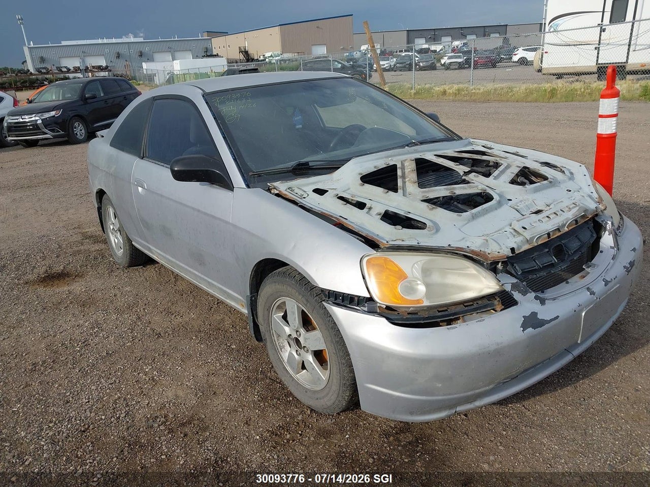 2002 HONDA CIVIC LX thumbnail 2