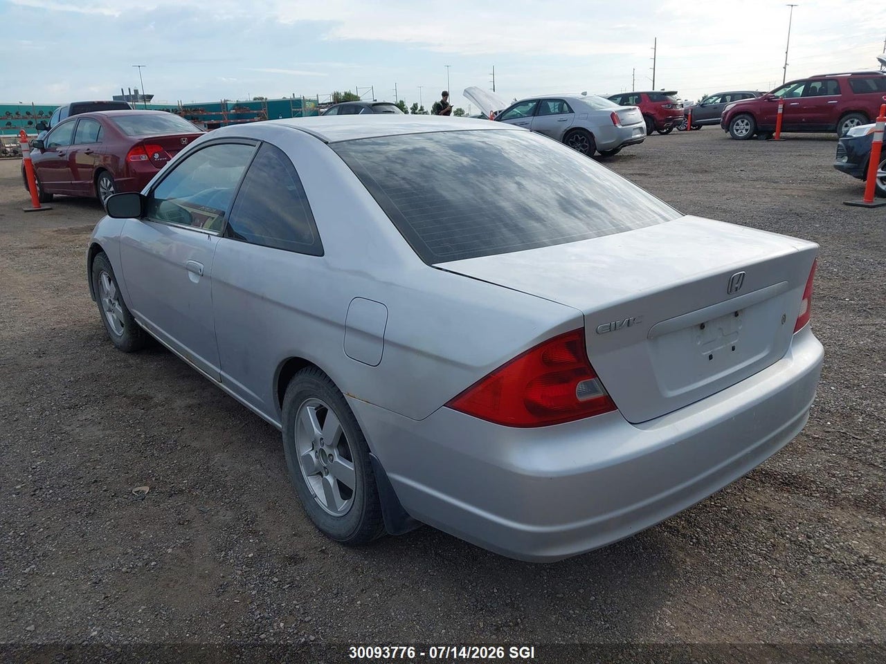 2002 HONDA CIVIC LX thumbnail 4