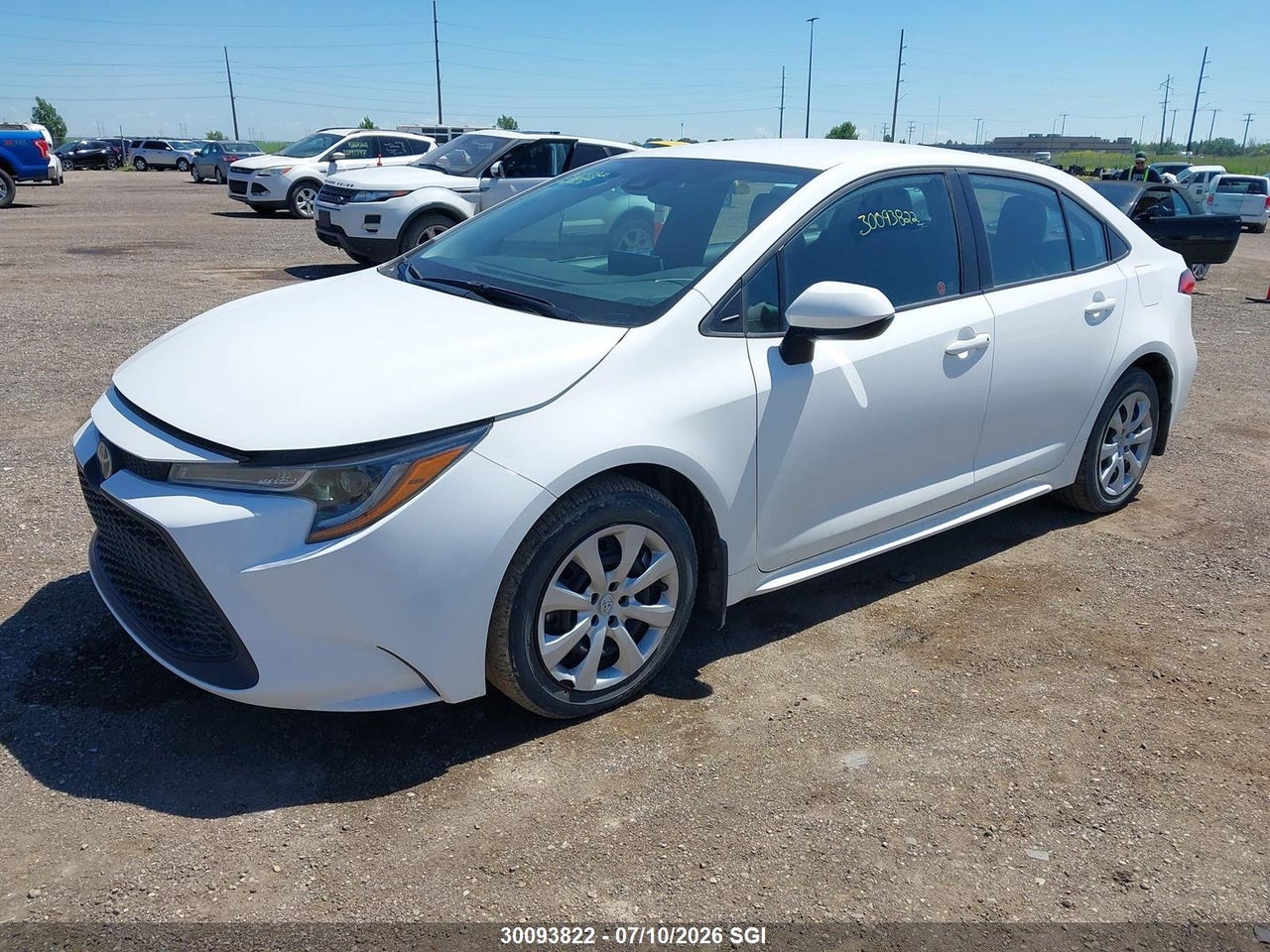 2020 TOYOTA COROLLA LE thumbnail 3