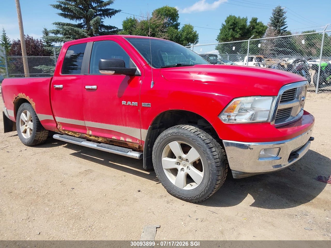 2010 DODGE RAM 1500 thumbnail 2