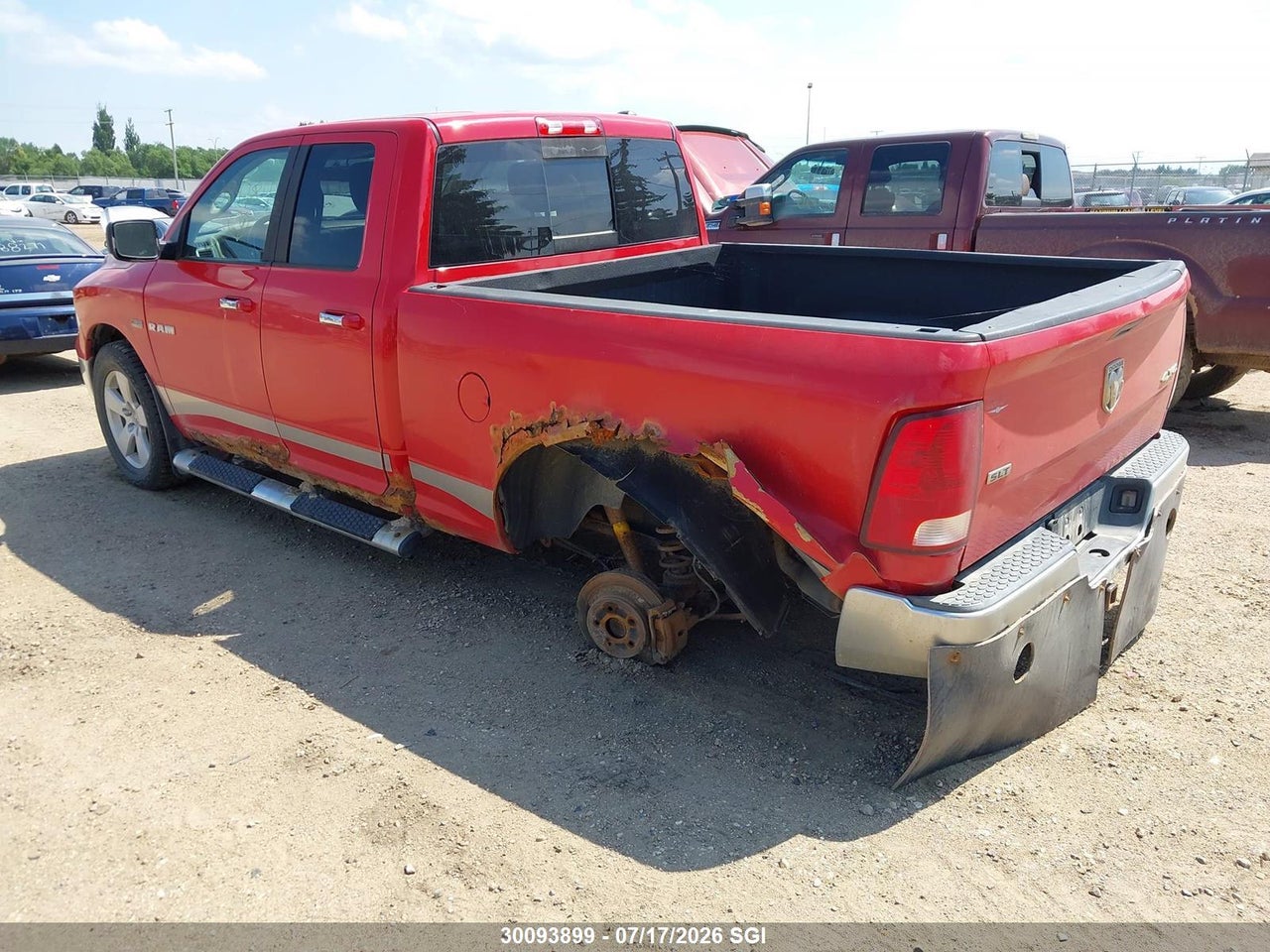 2010 DODGE RAM 1500 thumbnail 4