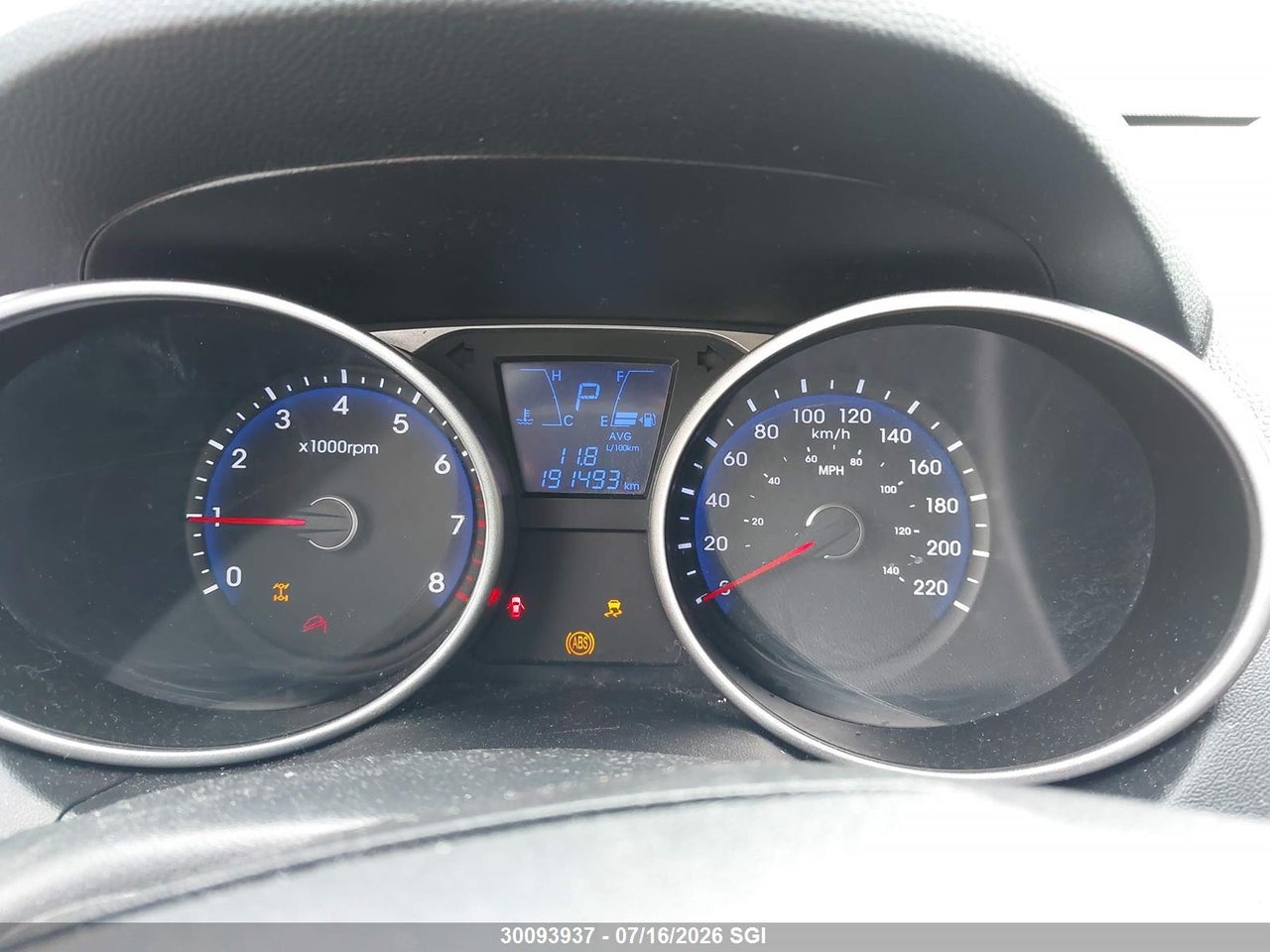 2015 HYUNDAI TUCSON LIMITED/SE thumbnail 8