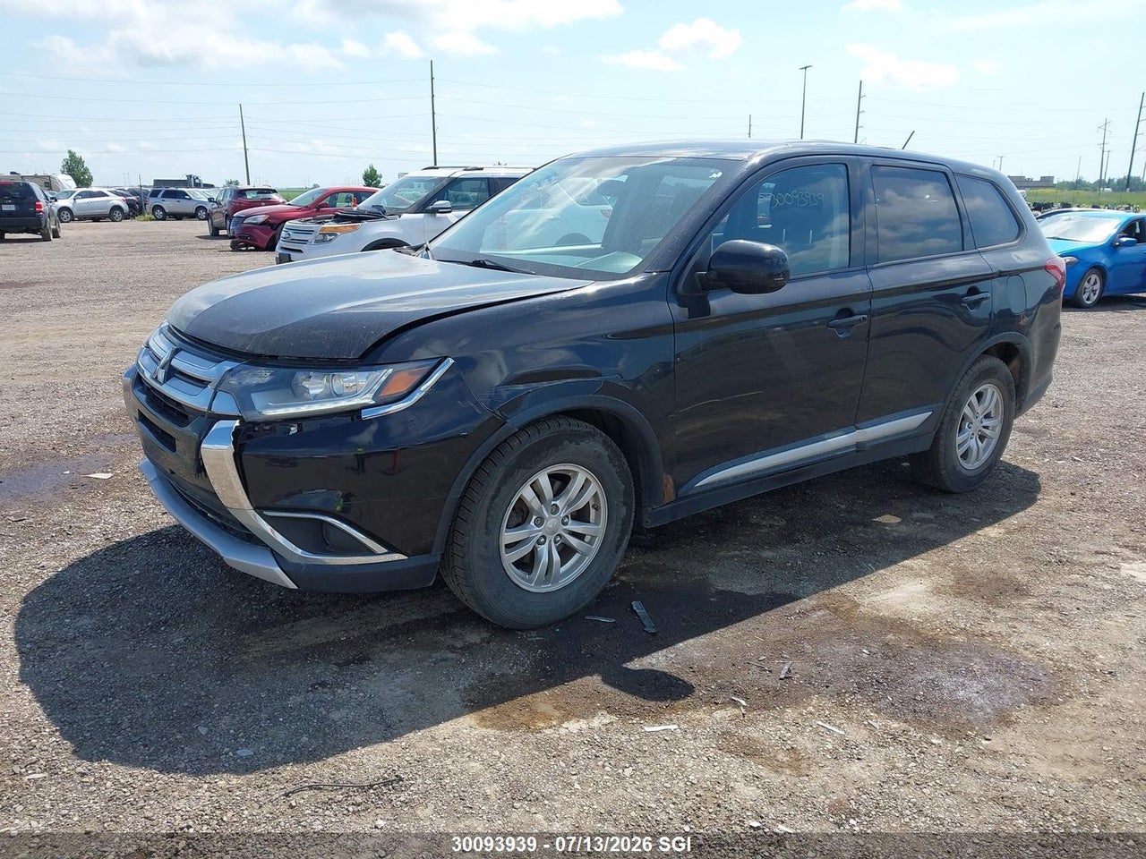 2016 MITSUBISHI OUTLANDER ES thumbnail 3