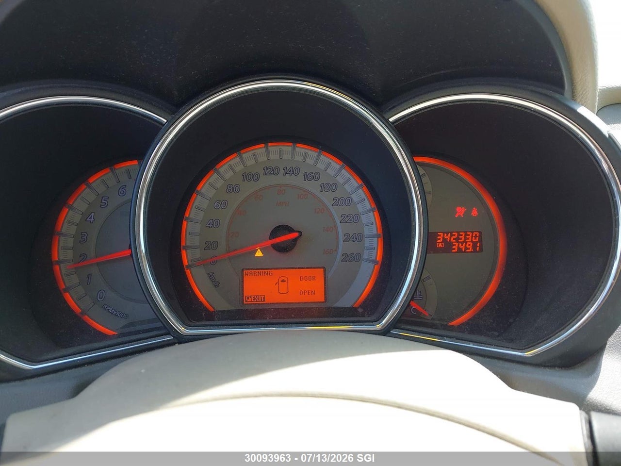 2009 NISSAN MURANO S/SL/LE thumbnail 8