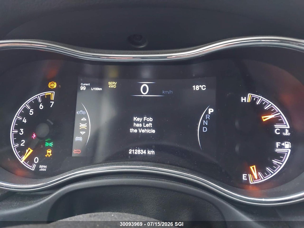 2018 JEEP GRAND CHEROKEE LIMITED thumbnail 8