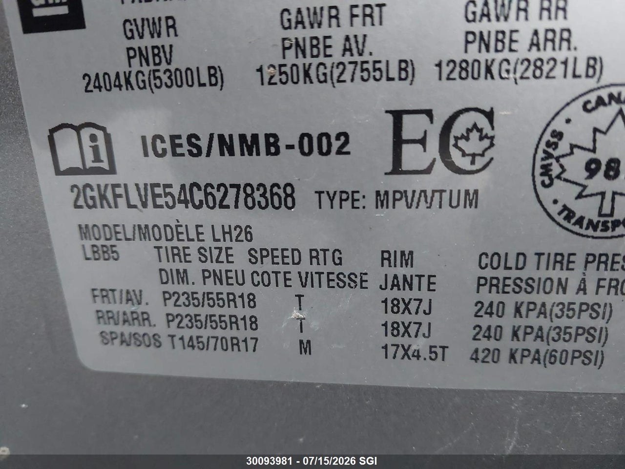 2012 GMC TERRAIN SLT thumbnail 10