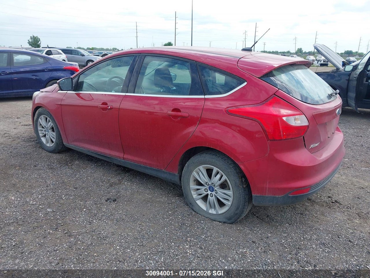 2012 FORD FOCUS SEL thumbnail 4