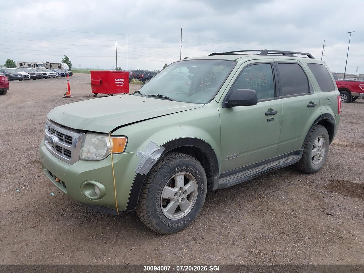 2008 FORD ESCAPE XLT thumbnail 3
