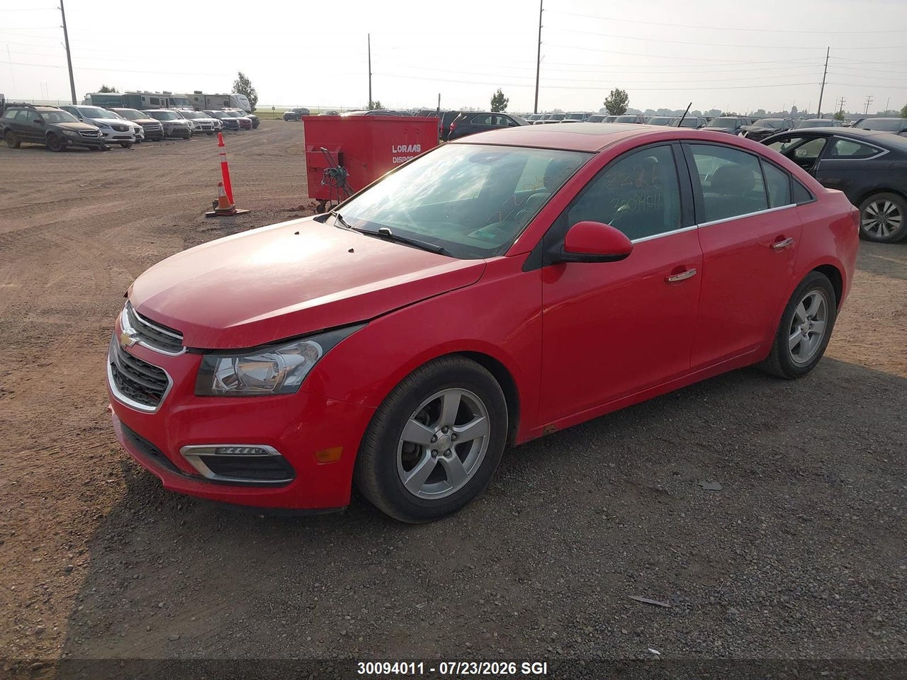 2015 CHEVROLET CRUZE LT thumbnail 3