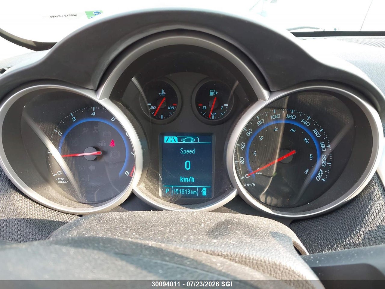 2015 CHEVROLET CRUZE LT thumbnail 8