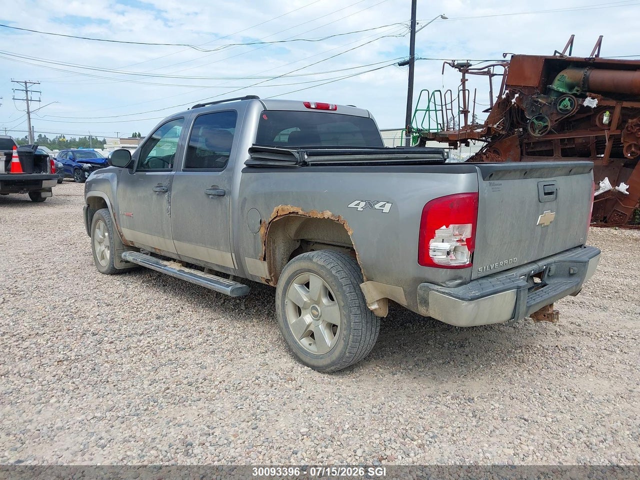2007 CHEVROLET SILVERADO K1500 CREW CAB thumbnail 4