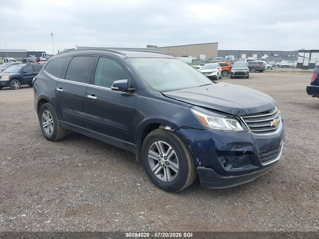 2016 CHEVROLET TRAVERSE LT thumbnail 2