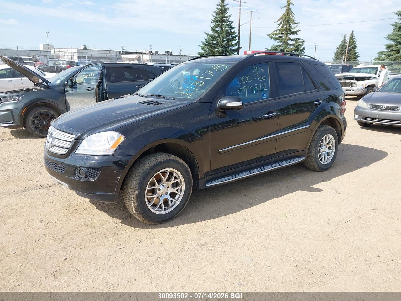 2007 MERCEDES BENZ ML 350 thumbnail 3
