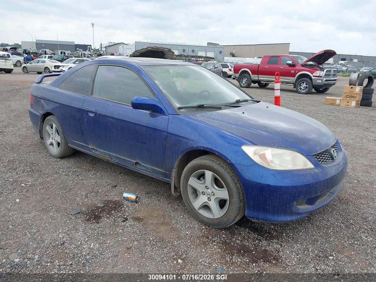 2005 HONDA CIVIC EX thumbnail 2
