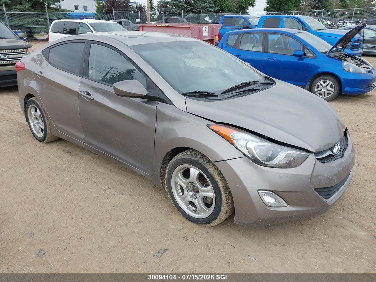 2013 HYUNDAI ELANTRA GLS thumbnail 2