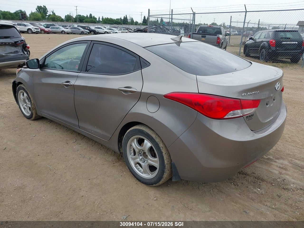 2013 HYUNDAI ELANTRA GLS thumbnail 4