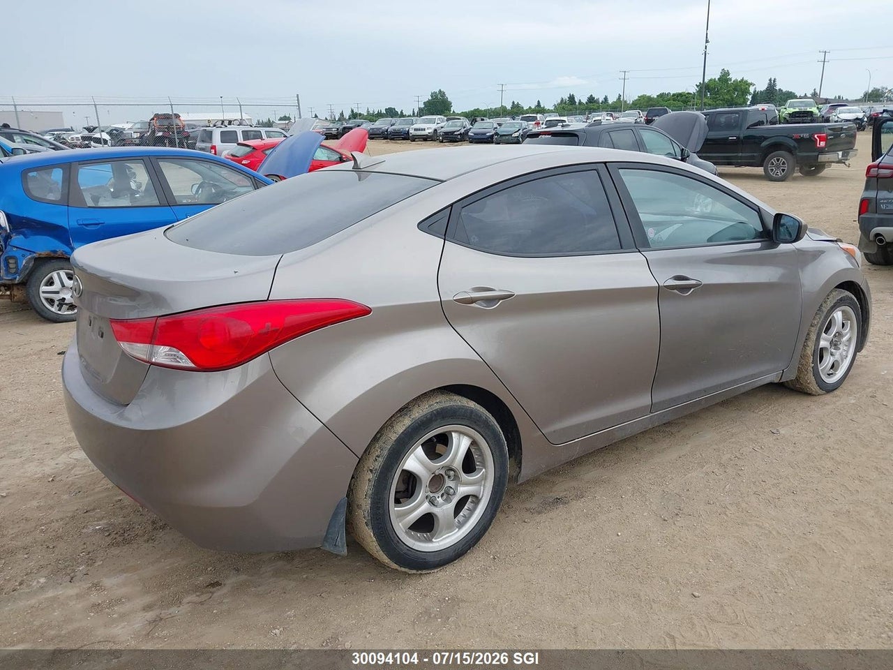 2013 HYUNDAI ELANTRA GLS thumbnail 5