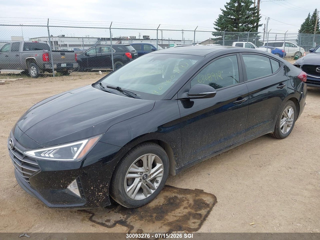 2020 HYUNDAI ELANTRA PREFERRED WITH SUN AND SAFETY PACKAGE AUTO IVT thumbnail 3
