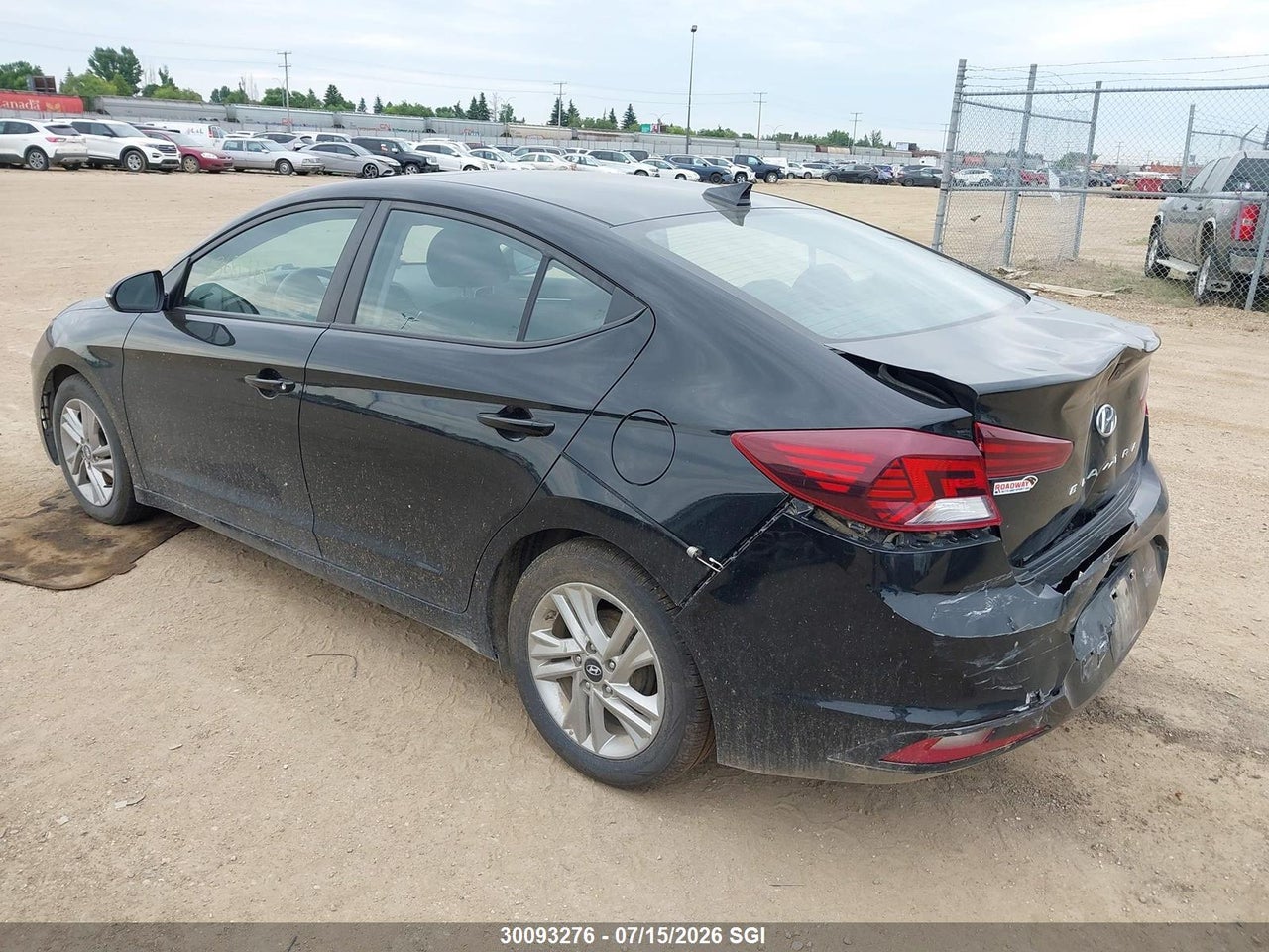 2020 HYUNDAI ELANTRA PREFERRED WITH SUN AND SAFETY PACKAGE AUTO IVT thumbnail 4