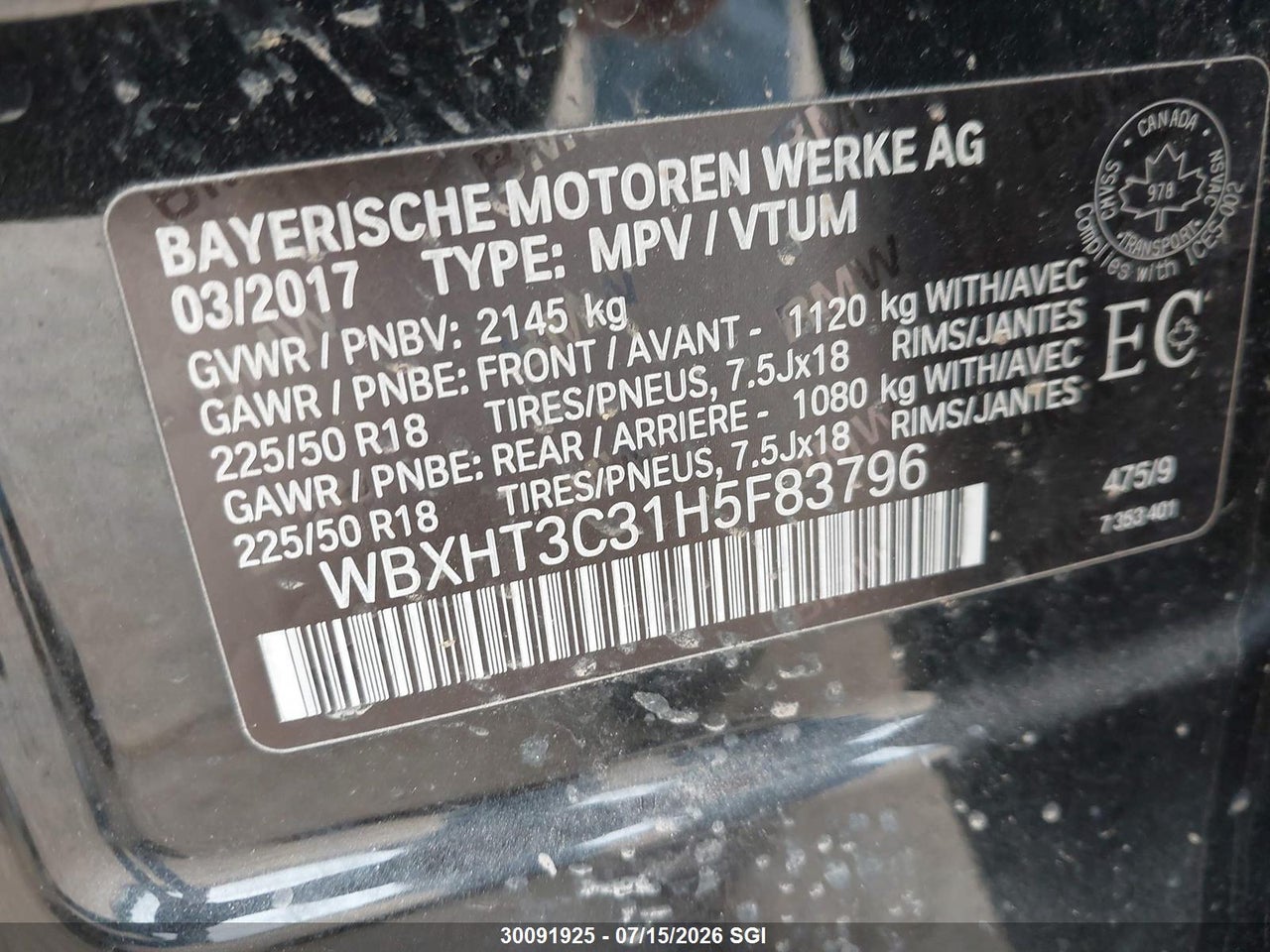2017 BMW X1 XDRIVE28I thumbnail 10