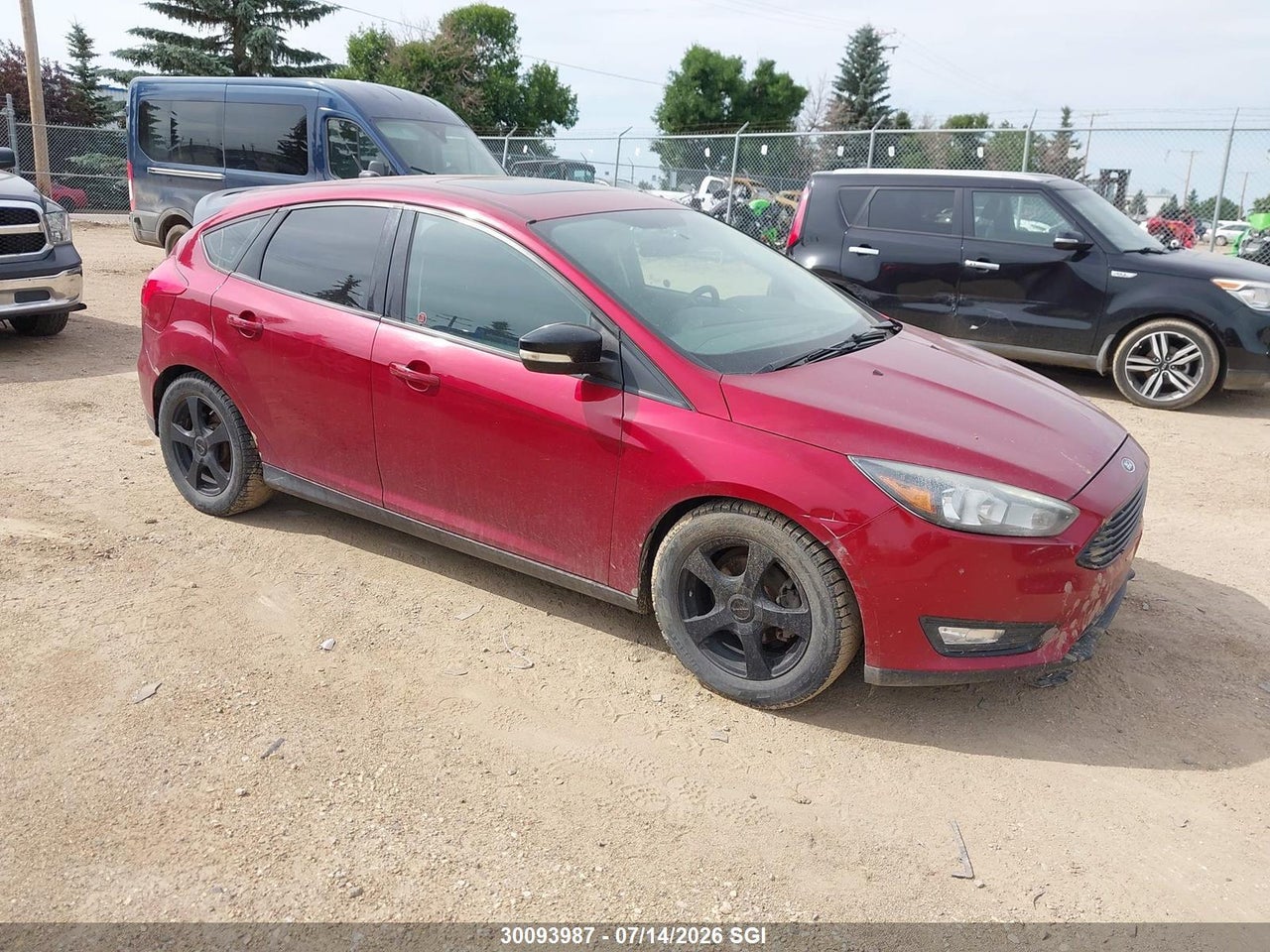 2017 FORD FOCUS SEL thumbnail 2