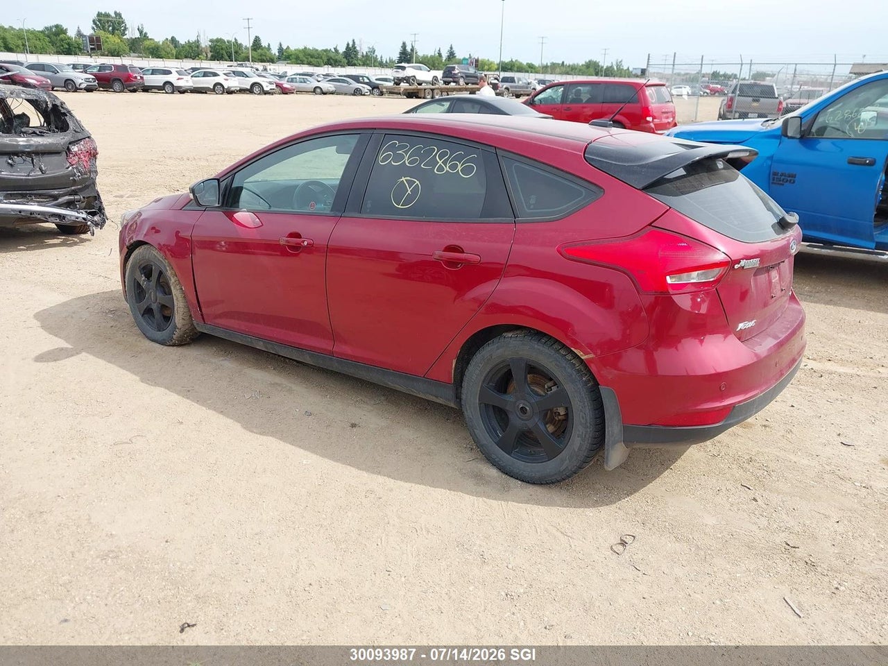 2017 FORD FOCUS SEL thumbnail 4