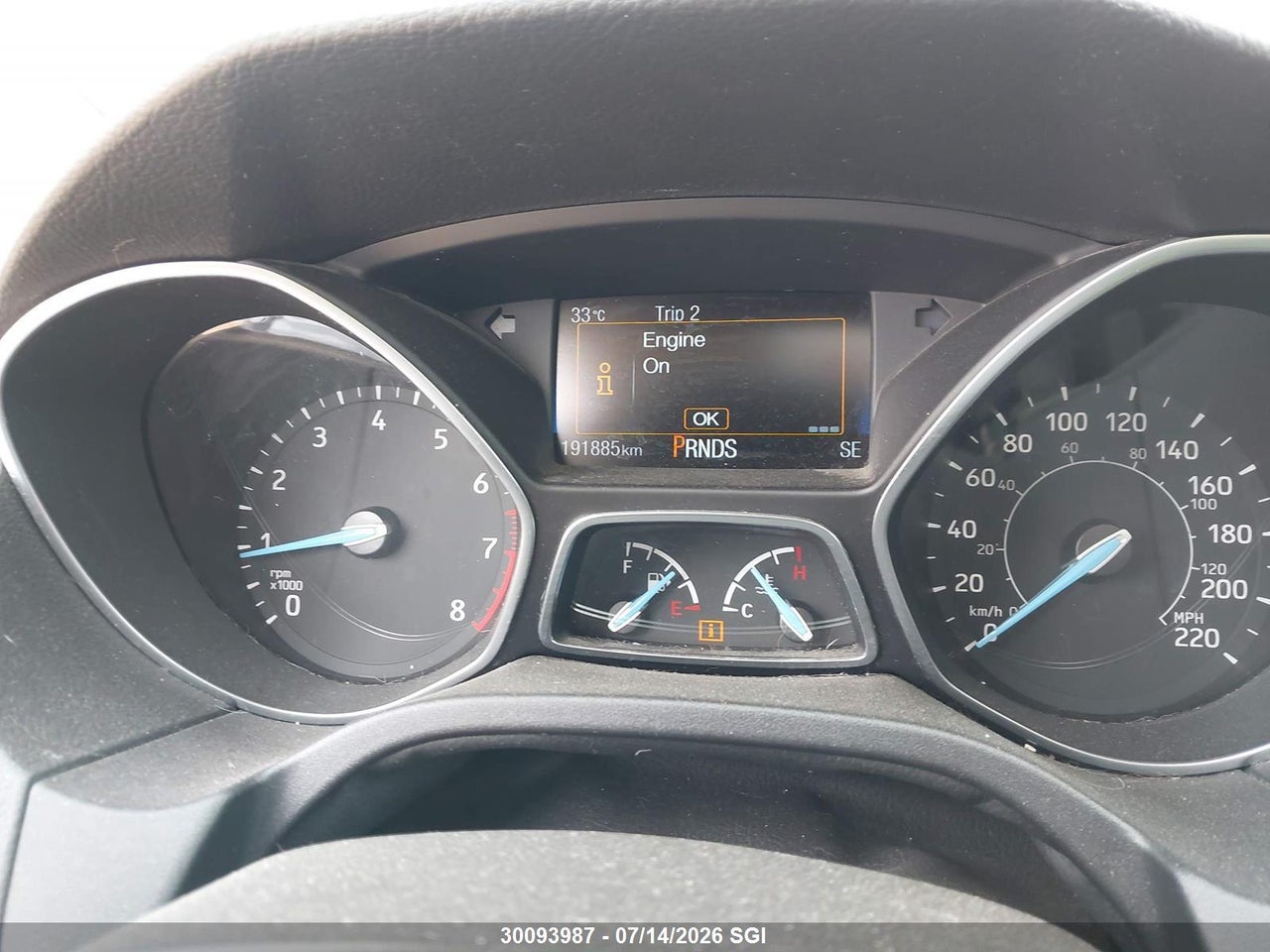 2017 FORD FOCUS SEL thumbnail 8