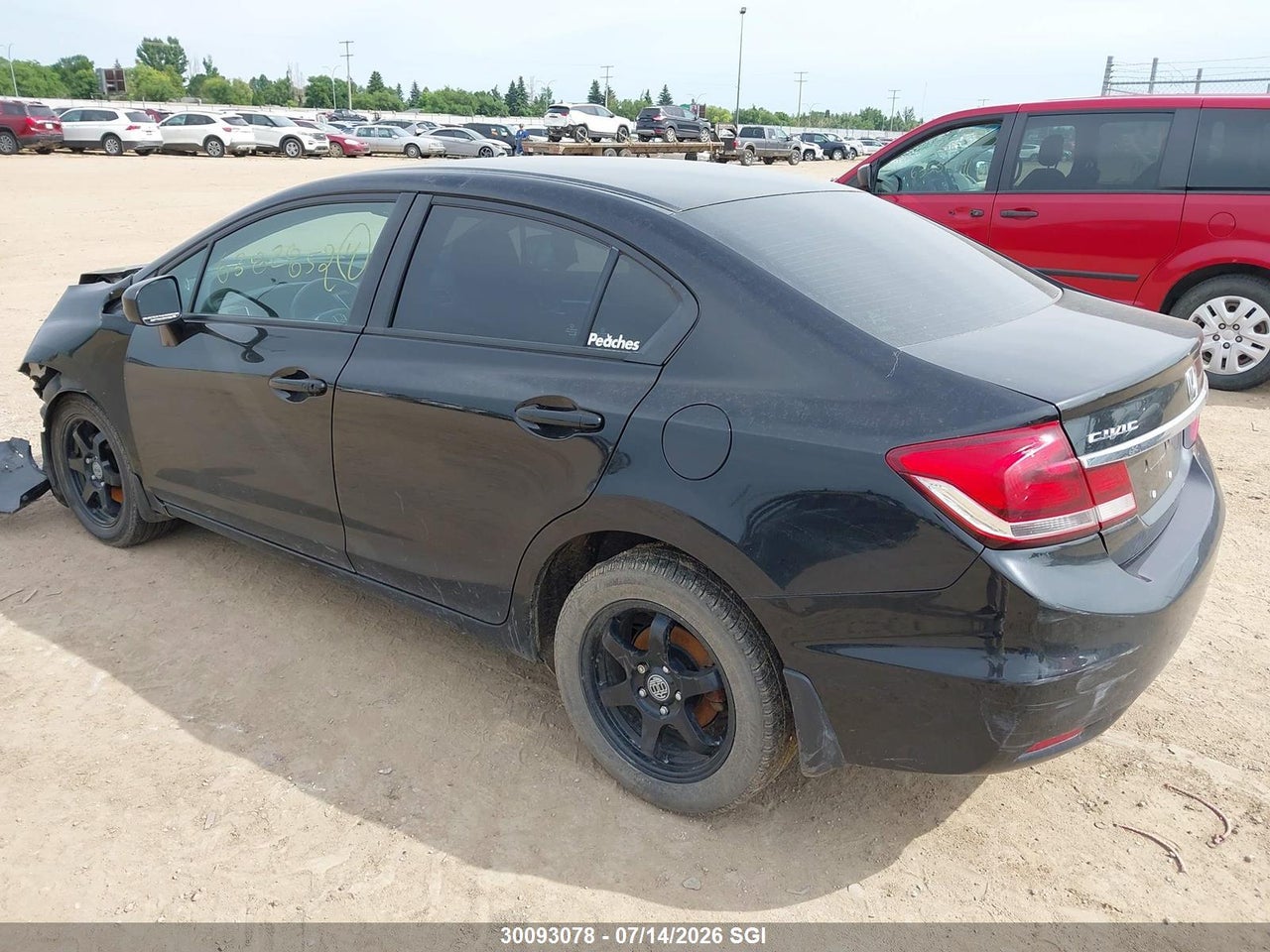 2015 HONDA CIVIC LX thumbnail 4
