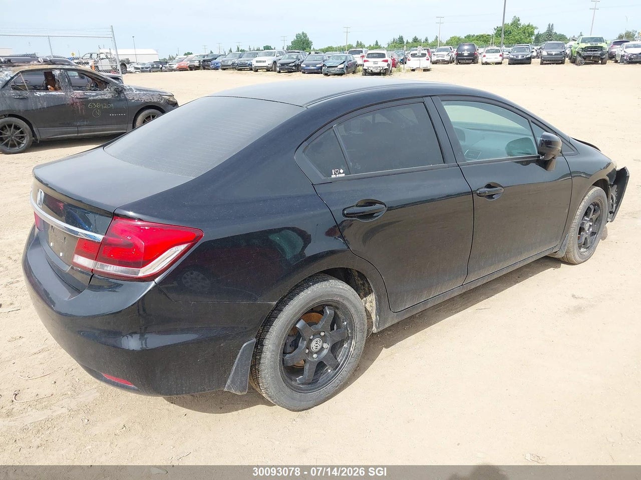 2015 HONDA CIVIC LX thumbnail 5