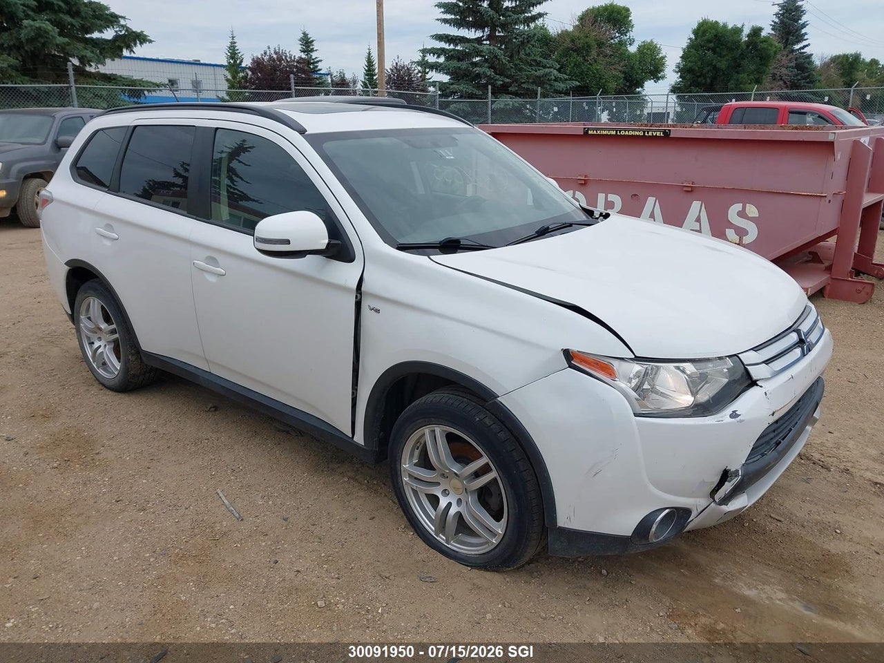 2015 MITSUBISHI OUTLANDER SE thumbnail 2