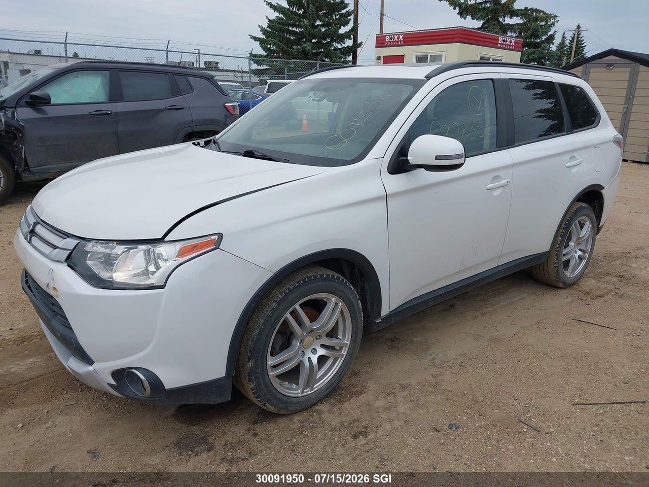 2015 MITSUBISHI OUTLANDER SE thumbnail 3