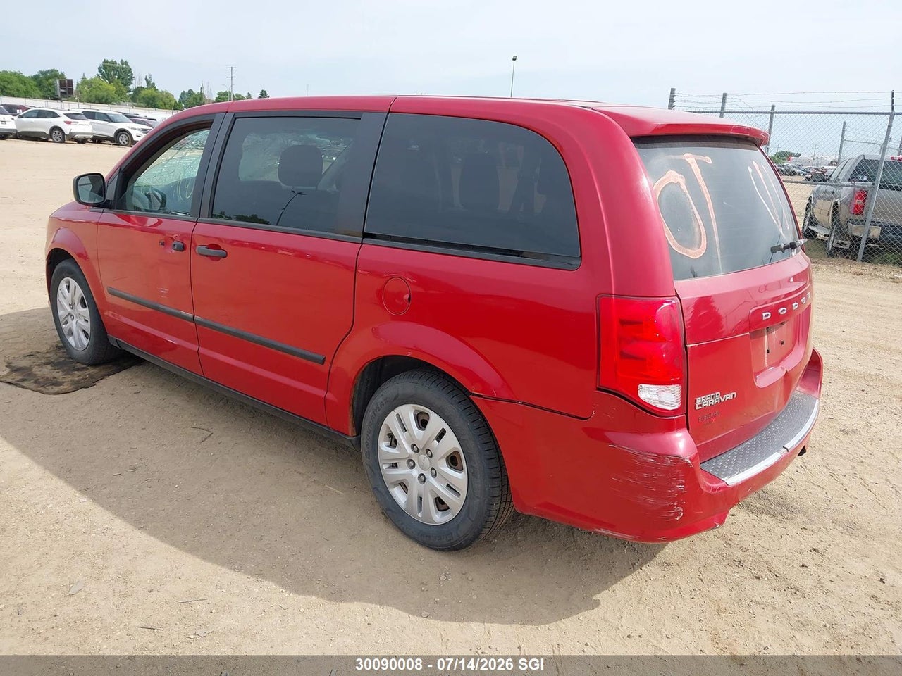 2013 DODGE GRAND CARAVAN SE thumbnail 4